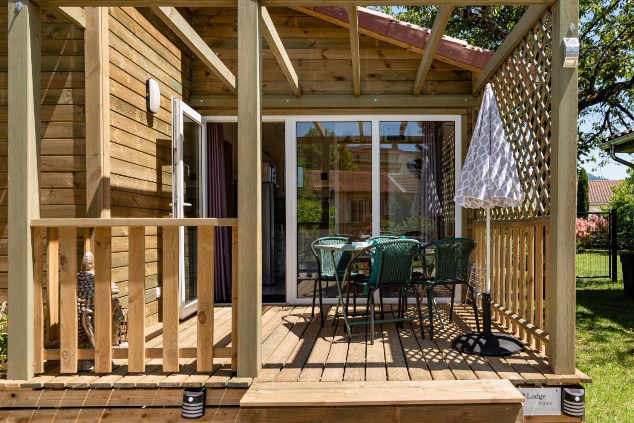 Les Minis Homes Du Bugey - Eco-Lodge Nature ,Un Refuge En Hyper Centre Ambérieu-en-Bugey Eksteriør billede